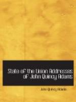 State of the Union Addresses of John Quincy Adams by John Quincy Adams