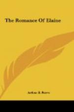 The Romance of Elaine by Arthur B. Reeve