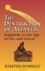 Ragnarok : the Age of Fire and Gravel by Ignatius Donnelly