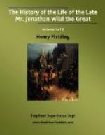 The History of the Life of the Late Mr Jonathan Wild the Great by Henry Fielding