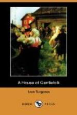 A House of Gentlefolk by Ivan Turgenev