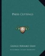 Press Cuttings by George Bernard Shaw