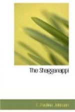 The Shagganappi by Pauline Johnson