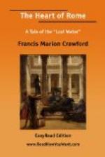 The Heart of Rome by Francis Marion Crawford