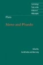 MENO: PLATO by 