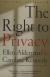 The Right to Privacy Student Essay and Encyclopedia Article