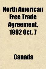 The North American Free Trade Agreement by 
