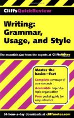 English Grammatical Categories by 