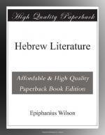 Hebrew Literature by 