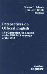 English as an Official Language by 