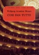 Reflections on Mozart's "Cosi Fan Tutte" by 