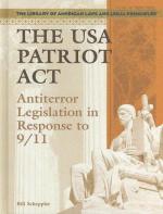 The Usa Patriot Act: Unpatriotic? by 