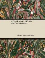 Bach's English Suite #1 by 