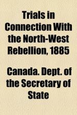North-west Rebellion of 1885 by 