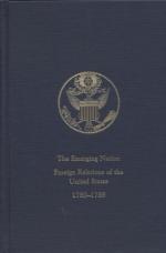 A History of the United States in Relation to the United Nations by 