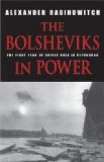 The Bolshevik Revolution in Russia