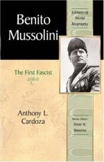 The Fascist Government of Benito Mussolini by 