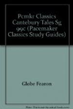 Cantebury Tales the Knight and the Squire Comparative Critical Details by 