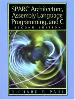 Assembly Language and Architecture