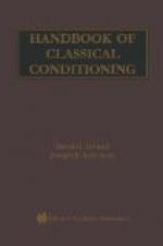 Classical Conditioning: Behavioral Phenomena by 