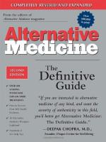 Complementary and Alternative Medicine by 