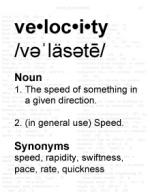 Differentiating Distance and Velocity by 