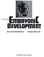 Embryonic Development: Early Development, Formation, and Differentiation by 