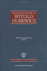 Witold Hurewicz by 