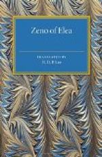 Zeno of Elea C. 490-430 Bce by 