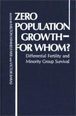 Zero Population Growth by 