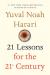 21 Lessons For the 21st Century Study Guide by Yuval Noah Harari