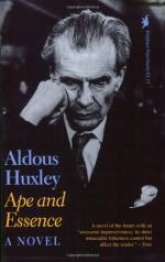 Ape and Essence by Aldous Huxley