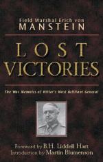 Lost Victories by Erich von Manstein