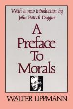 A Preface to Morals by Walter Lippmann