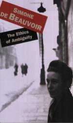 The Ethics of Ambiguity; by Simone De Beauvoir