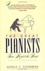 The Great Pianists by Harold C. Schonberg