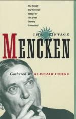 The Vintage Mencken by H. L. Mencken
