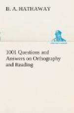 1001 Questions and Answers on Orthography and Reading by 