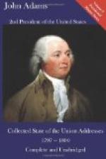1797 State of the Union Address by John Adams