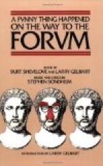 A Funny Thing Happened on the Way to the Forum by 