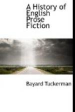 A History of English Prose Fiction by 