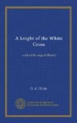 A Knight of the White Cross : a tale of the siege of Rhodes by G. A. Henty