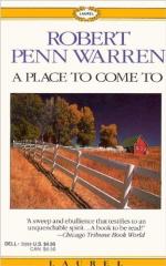 A Place to Come To by Robert Penn Warren