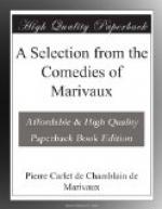 A Selection from the Comedies of Marivaux
