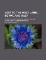 A Visit to the Holy Land, Egypt, and Italy