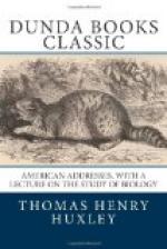 American Addresses, with a Lecture on the Study of Biology by Thomas Huxley