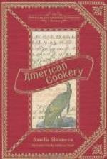 American Cookery by 