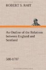 An Outline of the Relations between England and Scotland (500-1707)