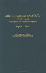 Arthur Balfour by 