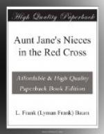 Aunt Jane's Nieces in the Red Cross by L. Frank Baum